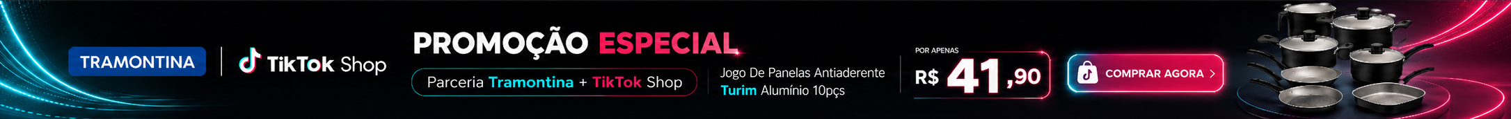 Tramontina oficial · Frete grátis · Compra 100% segura · Até 90% OFF